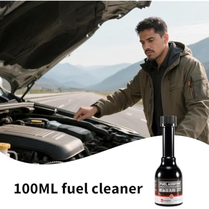 STRBOXONG ENGINE CARBON CLEANER 100ML | ENGINE BOOST UP CLEANERS,OIL ADDITIVE PIPE CARBON REMOVAL FOR ROUTINE MAINTENANCE EMISSION TEST PREPARATION STARTUP ISSUES PERFORMANCE RESTORATION VEHICLE CARE - Image 2